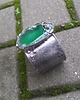 bransoletki wire wrapping Zielona łąka  - bransoletka regulowana 3