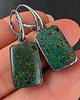 kolczyki srebrne Kolczyki srebrne matrix opal- kosmiczne  2