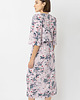 sukienki maxi damskie Kopertowa sukienka Orchidea 2