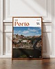 plakaty Minimalistyczny plakat Porto Portugalia 3