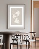 plakaty PLAKAT ptaki, dekoracja ścienna,  szary obraz, minimalistyczna ozdoba 2