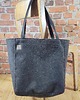 torby na ramię Lazy bag Bukka taupe wodoodporny nubuk 4