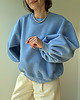 bluza bez kaptura damska Bluza Enjoyable sky blue 1