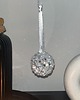 ozdoby choinkowe GLITTER PUFF Crystal Clear  zawieszka bombka 2