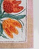 obrazy Obrazek punch needle "Pomarańczowe kwiaty" NA ZAMÓWIENIE 4