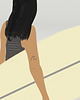 grafiki i ilustracje Waiting  /30 x 20/ eko papier 2