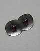 kolczyki wire wrapping Kapelusze /red/ sztyfty 3