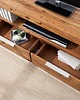 szafki Szafka pod TV RTV Authentic drewno sheesham 135cm 3
