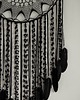 łapacze snów Czarny łapacz snów Dream catcher 1