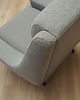fotele Fotel szary, duński design, lata 70, produkcja: Dania 8