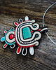 wisiory Navajo- etniczny wisior soutache 3