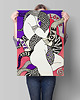 plakaty Yves Saint Laurent "Love Poster 1973" 1