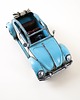 figurki i rzeźby Metalowy model Volkswagen Beetle, dekoracyjny samochód w stylu retro. 5