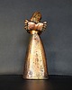 figurki i rzeźby Rzeźba złoty Anioł z czerwonym sercem wys. 13,3 cm 3