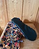 kapcie damskie Kapcie czarne paisley r.40 5