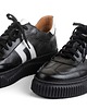 sneakersy damskie Sneakersyi skórzane  (7188) 3