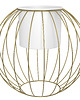 kwietniki Kwietnik metalowy loft design Ball GOLD śr. 43cm 1