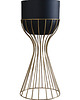 kwietniki Kwietnik metalowy stojący LOFT Design - GOLD 46cm 3