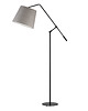 lampy podłogowe Elegancka lampa podłogowa z regulowanym ramieniem FOYA VELUR 3