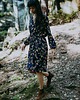 sukienki midi damskie Granatowa sukienka Melisa 6