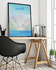 plakaty Amalfi - włoskie wybrzeże - plakat 50x70 cm 2