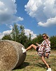 sukienki mini damskie Piękne białe kimono Peace 2