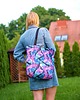 torby na ramię Torba shopper na zakupy wodoodporna shopperka torba na ramię kwiaty strelicja 3