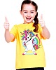 t-shirty dla dziewczynki Koszulka dziecięca z nadrukiem Unicorn dab 1