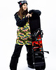 bluza z kapturem damska Damska Bluza Snowboard DR.CROW Break 1