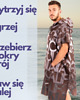 moda - inne Poncho surf plażowe szlafrok ręcznik z kapturem szybkoschnący 8