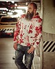 bluzy męskie Męska Bluza Expres Zamek DR.CROW Zombie White 2