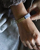 bransoletki - inne Bransoletka handmade z nici, na sznurku, paseczki 1