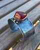 bransoletki wire wrapping Czerwień - bransoletka regulowana 3