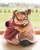 bluzy dla dziewczynki Kamizelka dziecięca - ciemny róż 3
