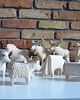 klocki i zabawki drewniane Drewniana rzeźbiona figurka krówki 5