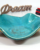 miski i misy Turkusowa misa dekoracyjna lub do serwowania - morska fala 1