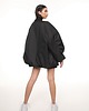 kurtki damskie Kurtka typu bomber oversize czarna 6