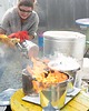 dekoracje świetlne Ceramika raku aromolampa 2