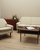 fotele Fotel kremowy, duński design, lata 70, produkcja: Dania 2
