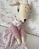 misie i maskotki Maskotka Sarenka Róża 50 cm 1