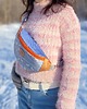 saszetka nerka Kolorowa Nerka z weluru Lappi BASIC 1