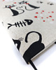 notatniki i albumy Notes Koty super notes 24x17 cm 200 stron ecru 1