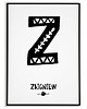 plakaty Plakat METRYCZKA LITERKA imię dziecka 4