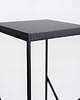 meble - stoły i stoliki - stoliki kawowe Minimalistyczny designerski stolik boczny nocny pomocniczy FANCY BASIC - czarny 4