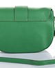 torby na ramię Torebka skórzana półokrągła - zielona (7085) 7