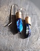 kolczyki wire wrapping Teuthida 1