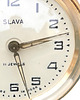 zegary Piękny budzik mechaniczny Slava, made in ZSRR, lata 60. 1