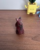 figurki i rzeźby Ceramiczny piesek na psie wąsy wibrysy 1