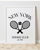 grafiki i ilustracje Plakat tenis, sport poster, retro plakat 1