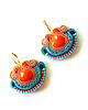 kolczyki soutache Sutaszowe kolczyki TOLUCA 2